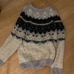 soft knit sweater cardigan crewneck